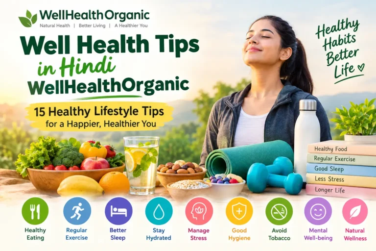 Well Health Tips in Hindi WellHealthOrganic